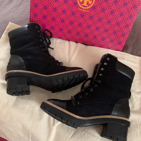 Tory Burch 60mm Lug Sole Miller Bootie - Picture 2 of 11